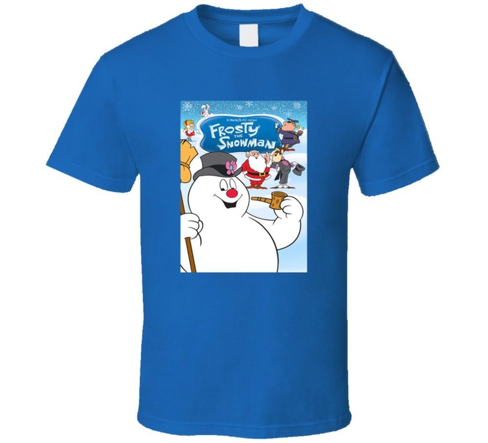Frosty The Snowman Movie Tee Classic Christmas Movie T Shirt Unisex T-Shirt L