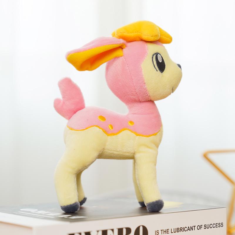 

Cute Pokémon Plush Dolls: Warm-Hog, Wobbly-Snake, Four-Seasons Deer, Emolga, and Victini 20cm (0.1kg)