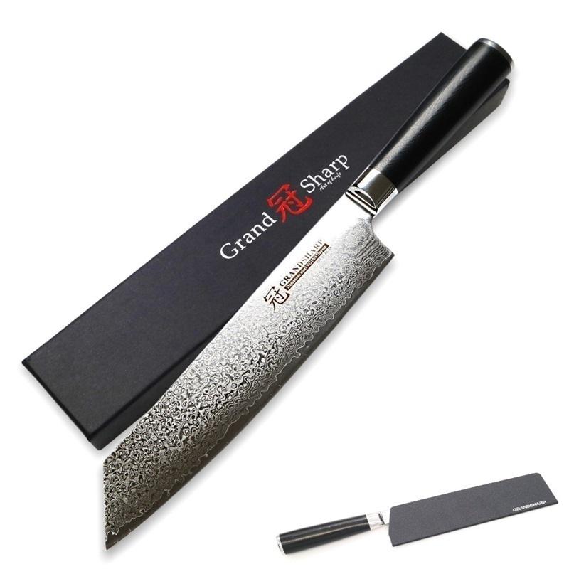 8.2 Inch Chef Knife VG10 Damascus Steel Vg10 Japanese Kitchen Knives G10 Handle
