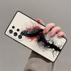 Crow Raven Dark Skull Phone Case For Samsung Galaxy S23 S21 S20 FE S24 S22 Ultra Note20 S10 S9 S8 Plus Silicone Cover