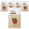 SKINFOOD Carrot Carotene Relief Mask Pack, 1 Pc, 5 Count