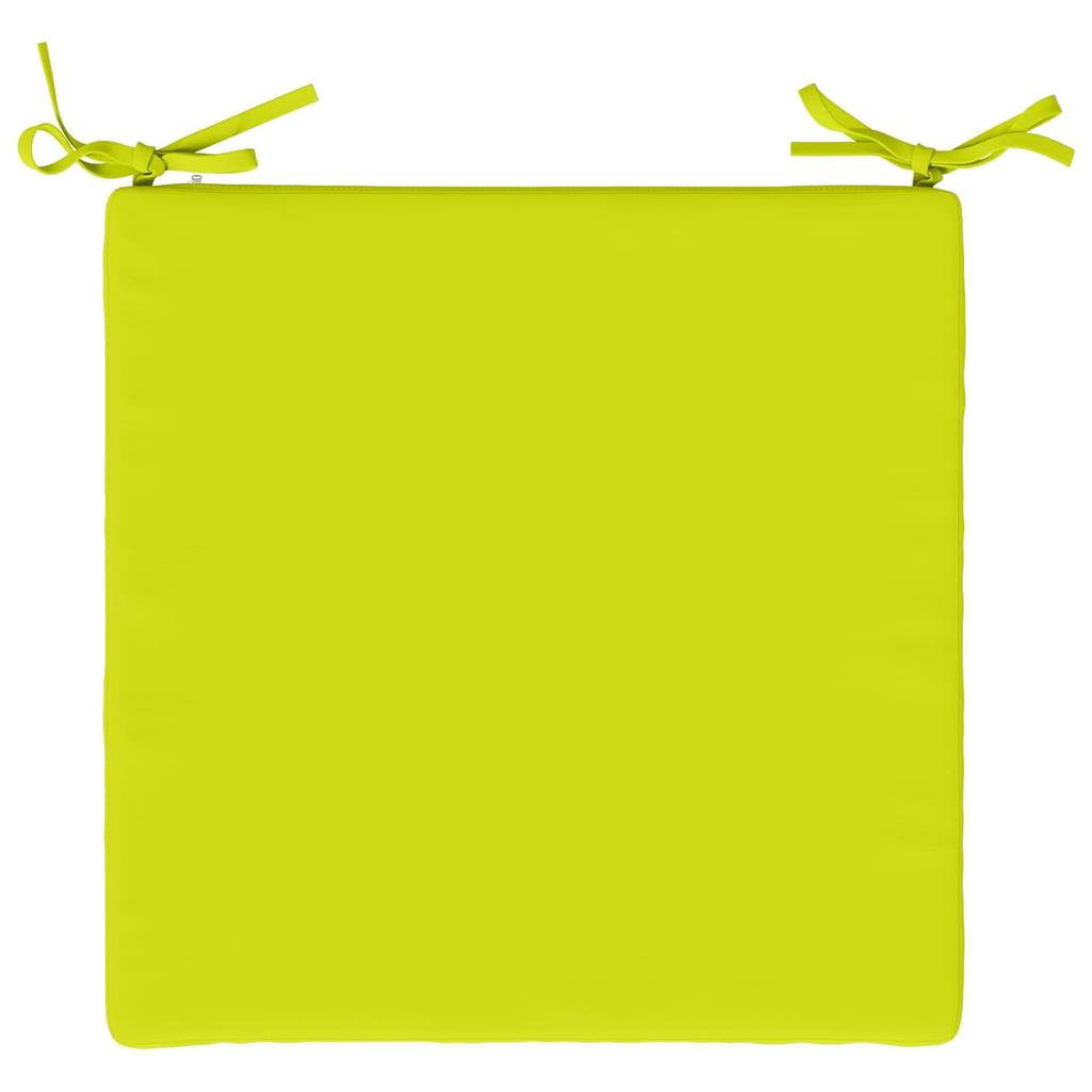 4 piece seat cushion set SOEST 4 pcs. 100percent  Polyester Light Green