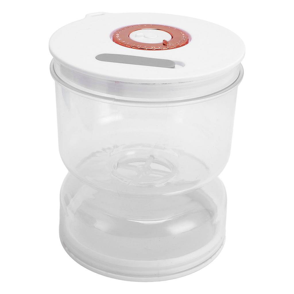 Gurkenglas mit Sieb Flip Nass- und Trockentrennung Auslaufsicherer Gurkenbehälter für luftdichte Lebensmittel