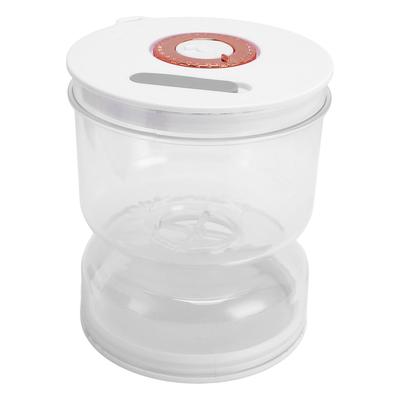 Pickle Jar with Strainer Flip Wet and Dry Separation Leakproof Pickle Container for Airtight Food Storage