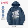 Baleno Men's Casual Oversized Hooded Sweatshirt