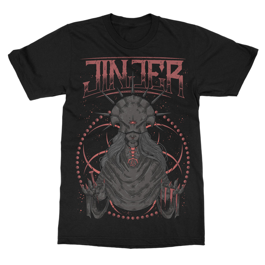 Nueva Camiseta de Algodón con Gráfico de la Banda JINJER Unisex Verano Manga Corta Marca de Moda Camiseta Lujo Casual Vintage Retro Top