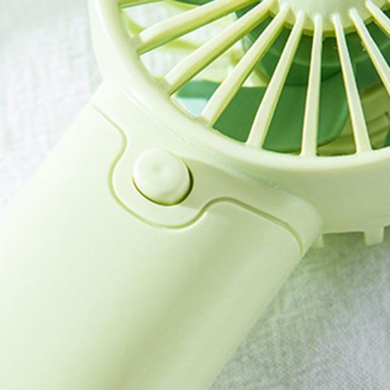 Small Fan Portable Handheld Fan with Safety Protective Cover Lightweight Mini Fan for Kids And Travel Easy Operation Cooling Device