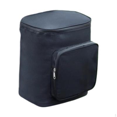 Bolsa de armazenamento frontal para scooter, guidão de bicicleta, 17L, grande capacidade, universal, para áreas externas, ciclismo