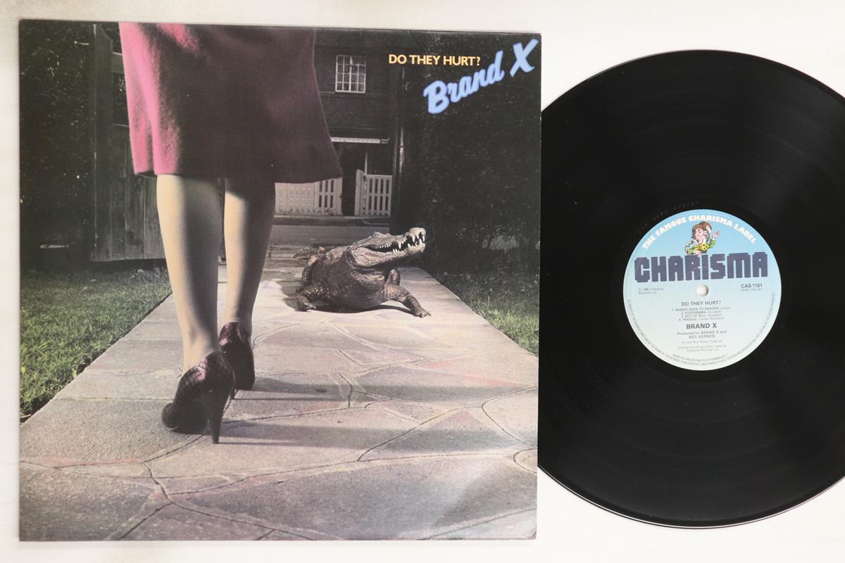 

LP Record BRAND X - Do They Hurt CAS1151 CHARISMA 1980 UK Rock Used
