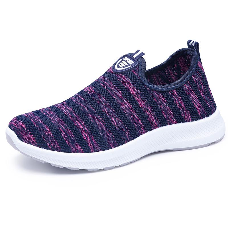 

2024 Женская повседневная обувь для походов, нескользящие спортивные кроссовки для бега, легкая мягкая обувь для ходьбы, обувь wer456 5 фиолетовый