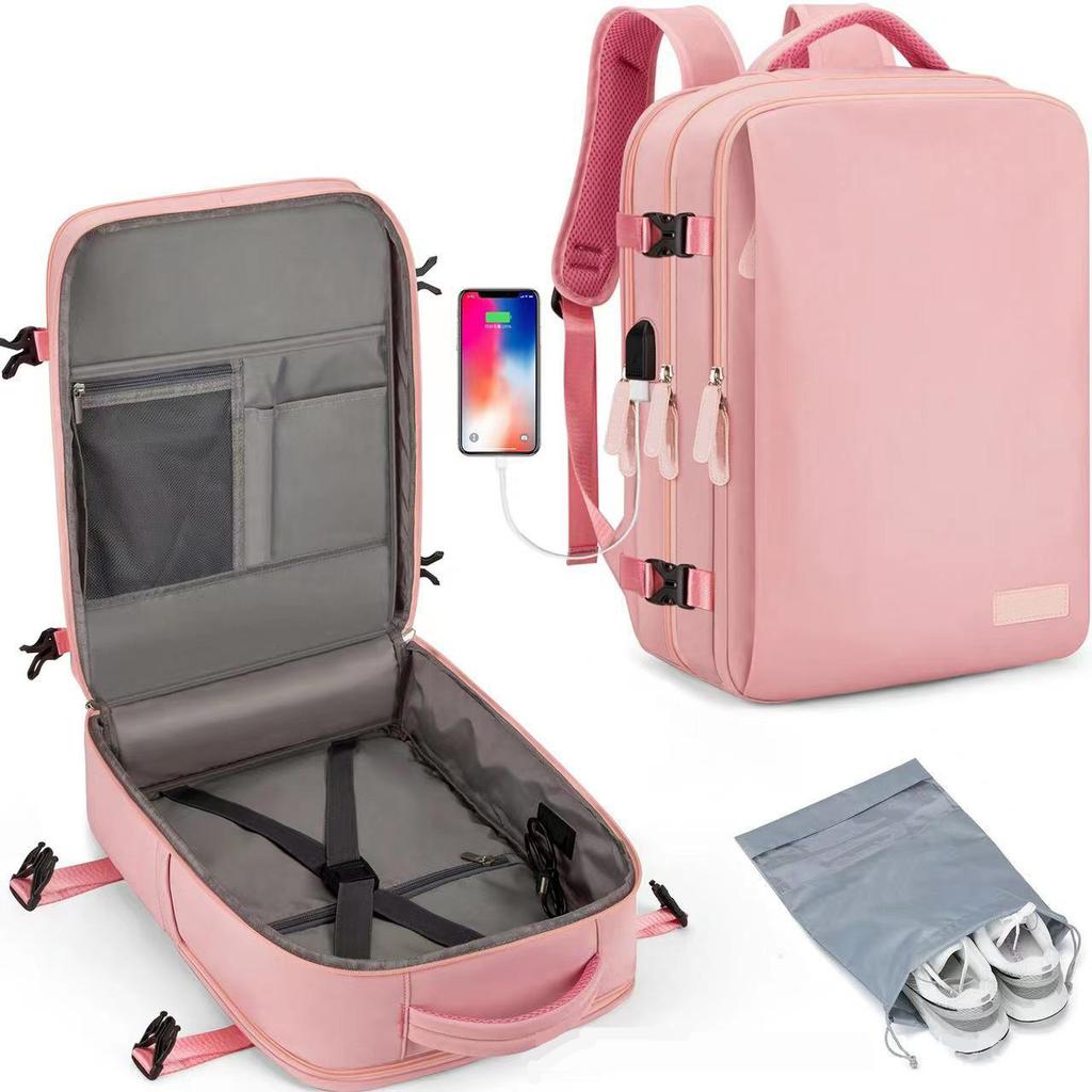 Large Capacity Travel Backpack for Men and Women with USB Charging Port and Separable… More