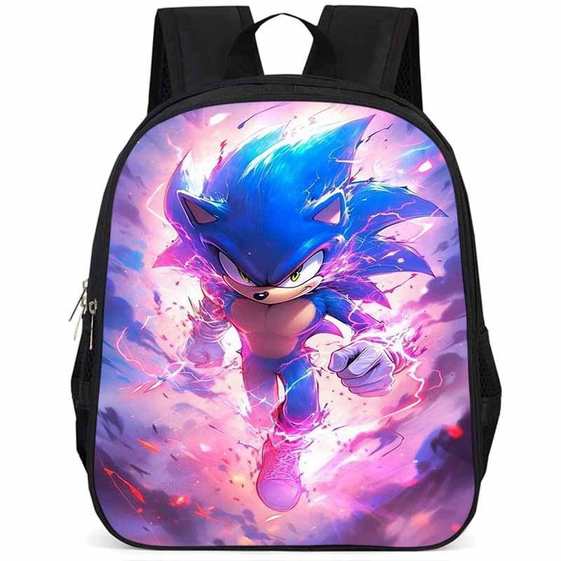 Sonic 15-inch Large Capacity Lightweight Oxford Cloth Backpack For Kids