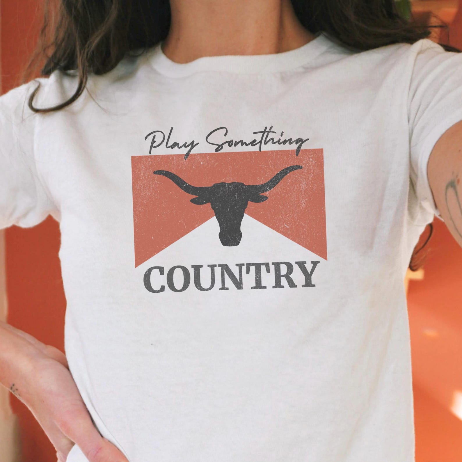 Country Music Baby Tee Shirt, Western Graphic Tee Crop Top, Cowboy T-Shirt, Country Tshirt, Cowboy Carter, 2000 s Retro Cowgirl Shirt S