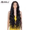 Noble Lace Wig Synthetic 36" Ginger Lace Front Wig Body Wig Long Wavy Free Part Synthetic Lace Front Wigs For Women Cosplay Wig