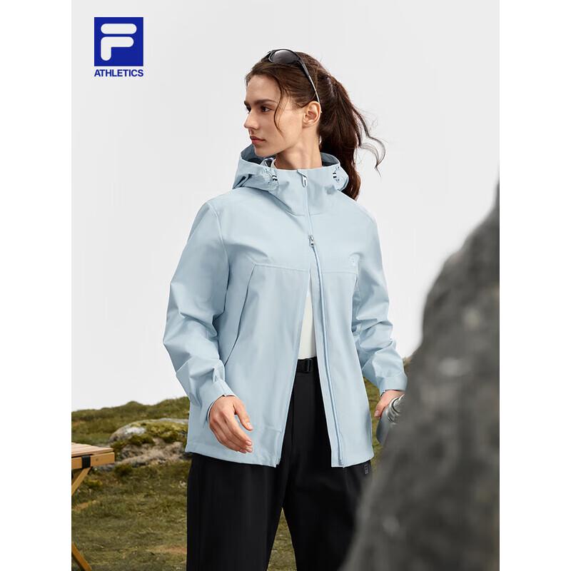 FILA Unisex Windproof Hooded Woven Jacket XXL