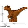 Jurassic Dinosaurs Building Blocks Dinosaur Baby MOC Bricks DIY Action Figure Egg Models Children Toys Animals Kids Gifts