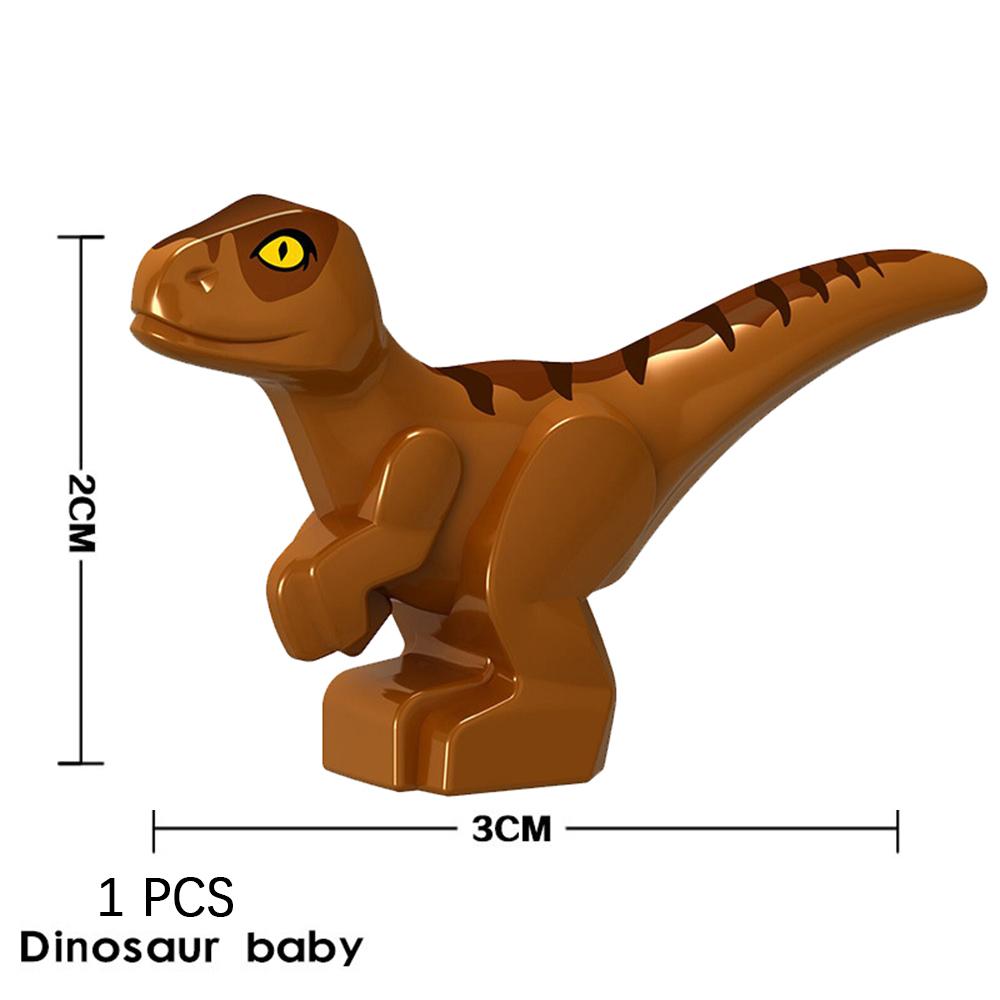 Jurassic Dinosaurs Building Blocks Dinosaur Baby MOC Bricks DIY Action Figure Egg Models Children Toys Animals Kids Gifts