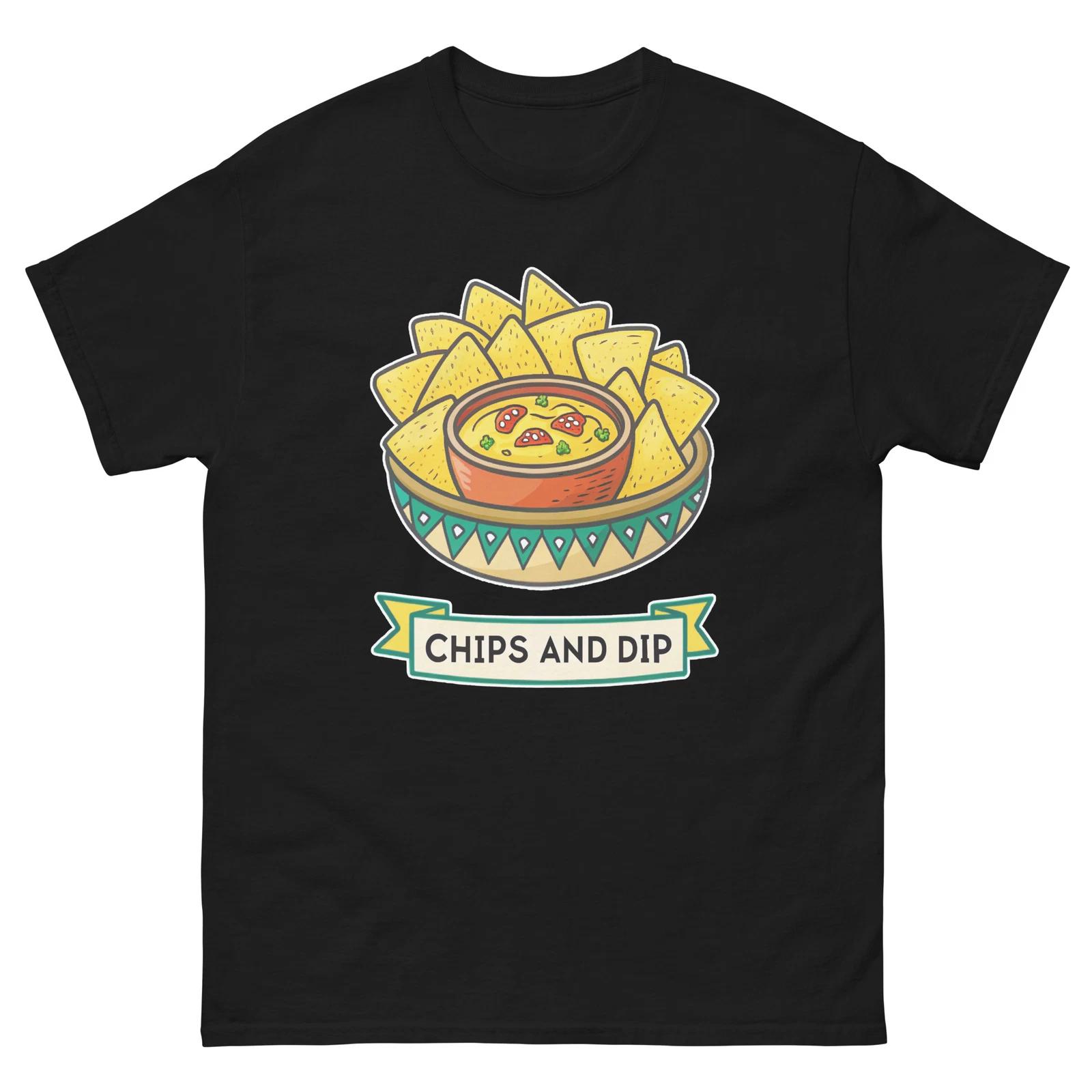 

Chips and Dip Party Supplies Items Birthday Event T-Shirt S