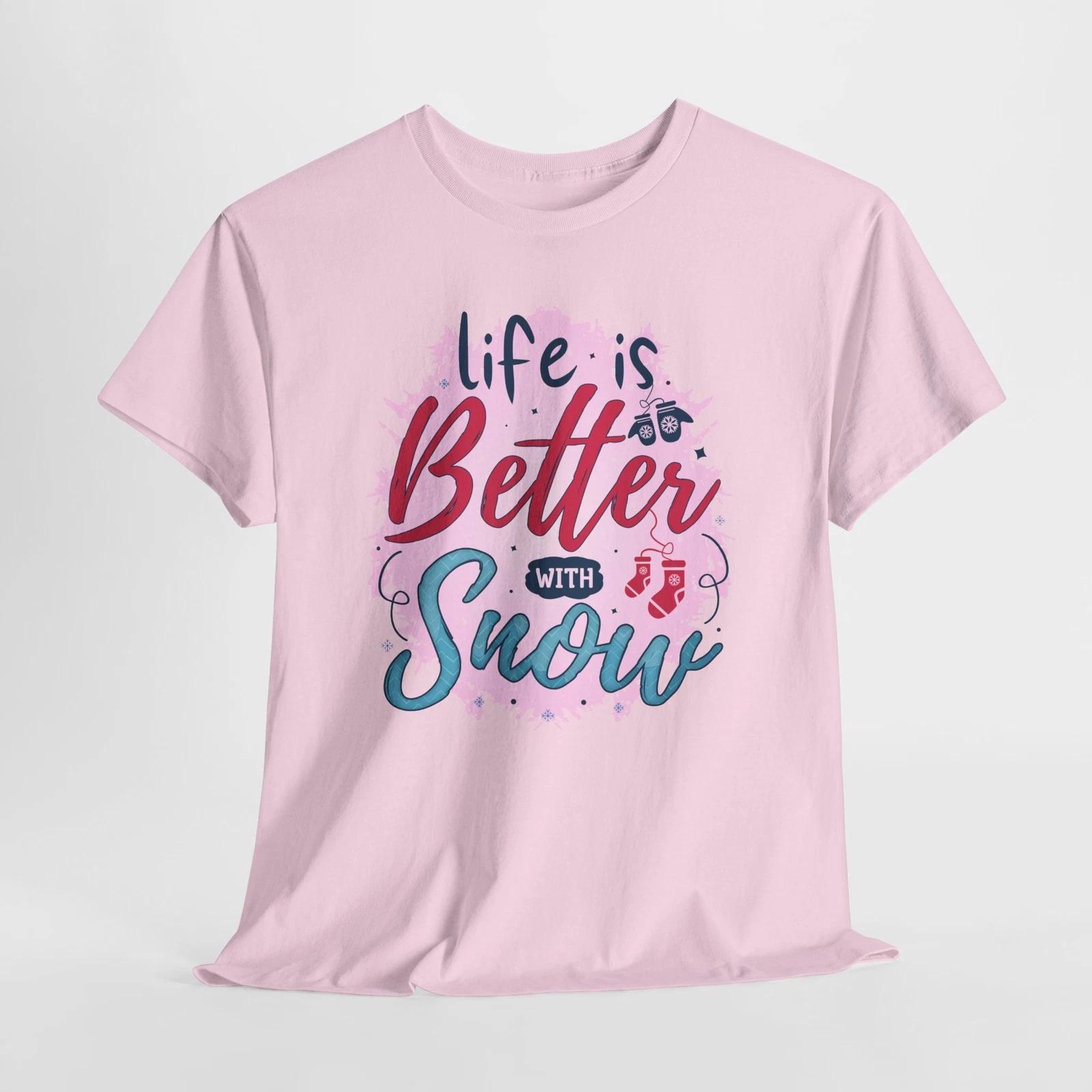 

Crisp Winter Air T-Shirt | Celebrate the Season in Style L