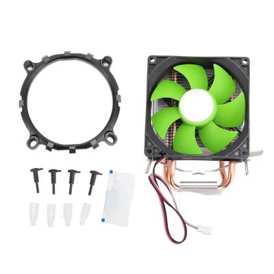 CPU Cooler Dual Heat Pipe 48CFM DC12V Quiet Operation Hydraulic Bearing Fan for Intel LGA 775 1150