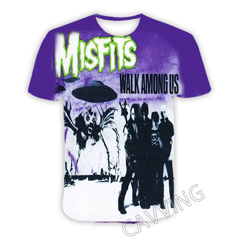 The Misfits Casual 3D Print T Shirt Women Men Summer O-neck Short Sleeve Fashion Tshirt Graphic Tees Cosplay Costume Tees