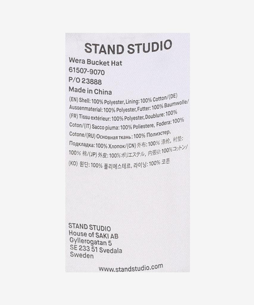 STAND STUDIO Vera Faux Fur Bucket Hat - Ecru / 61507907090700