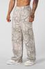 YOUNGLA Men's Gym Joggers High Street Vintage Print Sweatpants Quick Dry Casual Running Pants
