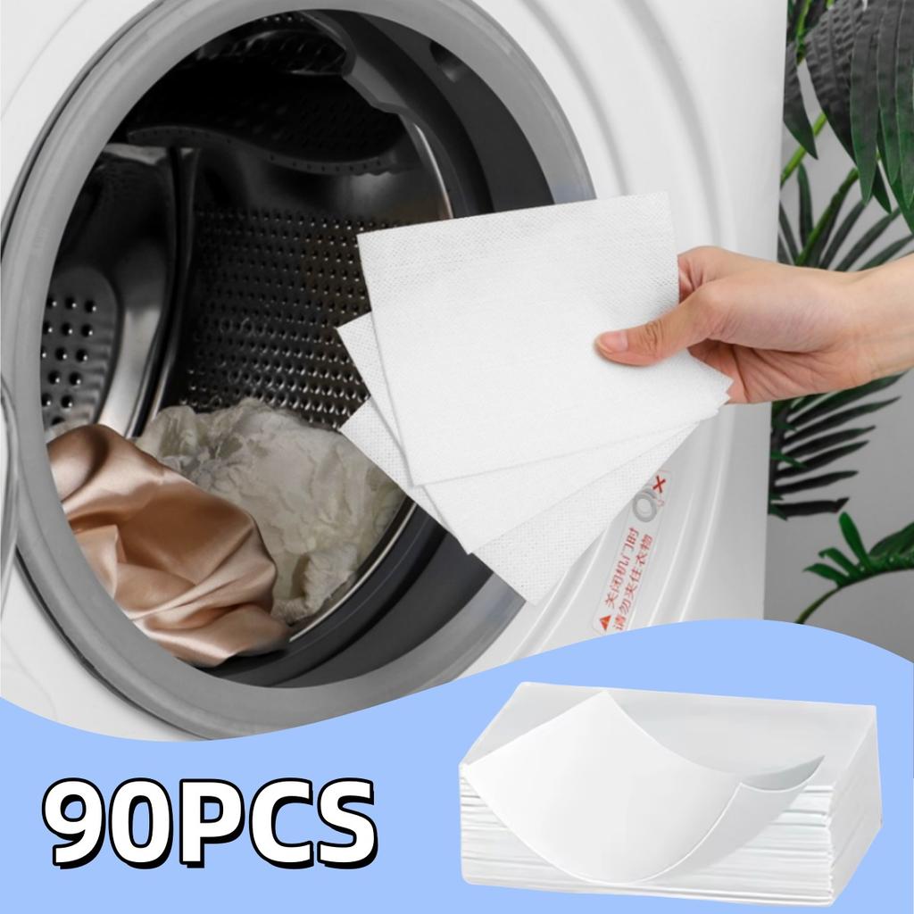 30-120 Pezzi Pastiglie Bucato Detersivo in Polvere Concentrato Sapone Bucato Lavatrice Vestiti Fogli Detergenti Potenti