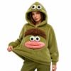 Funny Halloween Hooded Pajamas for Adults with