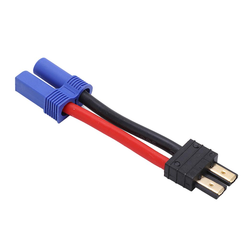 RC Male to EC5 Cable Durable Plastic Copper Soft Silicone High Safety Corrosion Resistant RC Male to EC5 Female