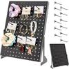 Decoration Pegboard Display Stand Tabletop Display Organizer  For Craft Shows & Fairs