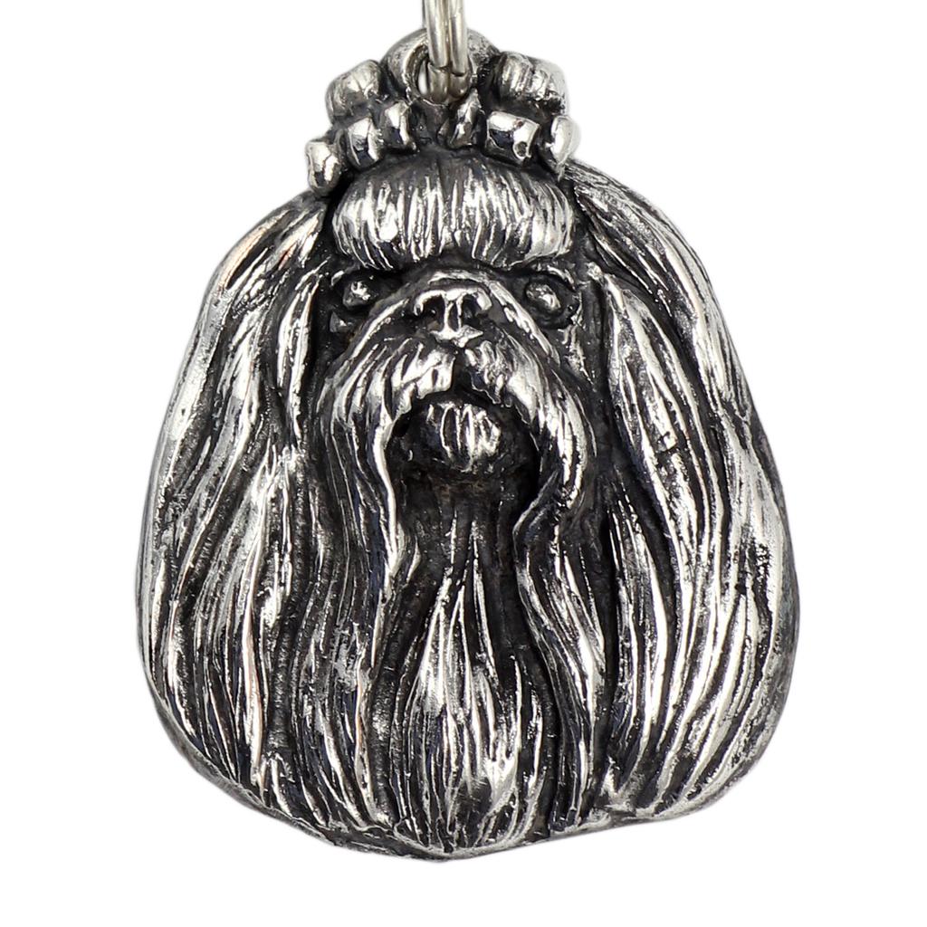 Maltese - Dog necklace, unique jewellery for the dog fan, unique adder pendant by Art-Dog brand