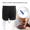 Reusable Male Urinal Bag Urine Bag Silicone Urine Funnel Pee Holder Collector with Catheter for Men Hygiene (Random Delivery)