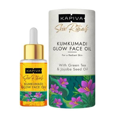 Huile Kumkumadi pour l'éclat du visage (30 ml), Huile Visage Glow Kumkumadi, Kapiva