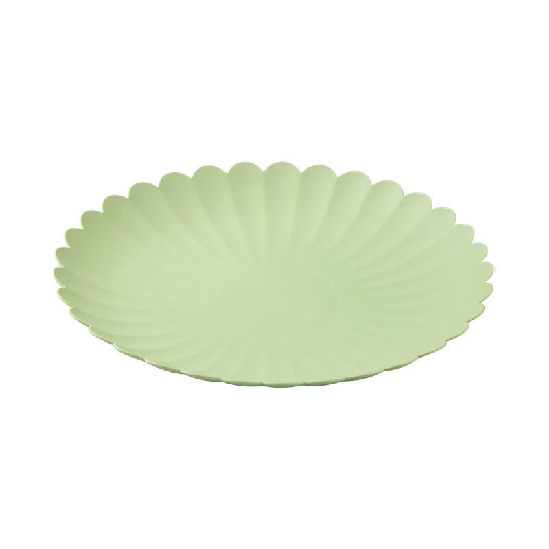 Ru Han Floral Plastic Fruit Plate