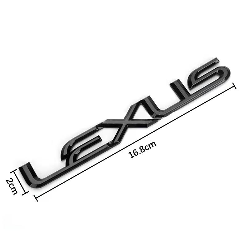 ABS Auto Zadní Kufr Znak Odznak Samolepka Pro Logo Lexus ES300 IS300 IS350 ES250 ES350 IS250 CT200H GS350 NX200 Příslušenství