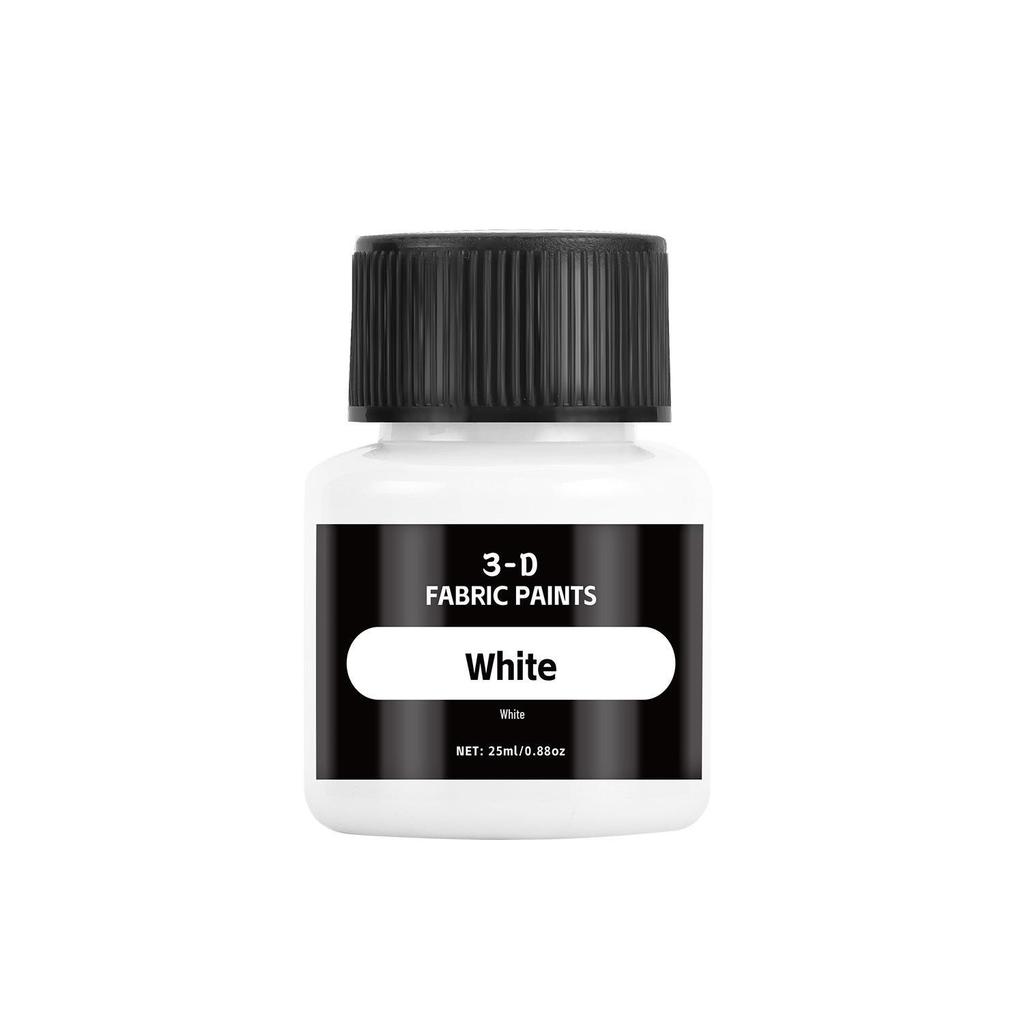 12-kleurig Textielpigmenten Set (25ml) voor doe-het-zelf Glas, Graffiti, Aquarel, Gouache en Acrylverf