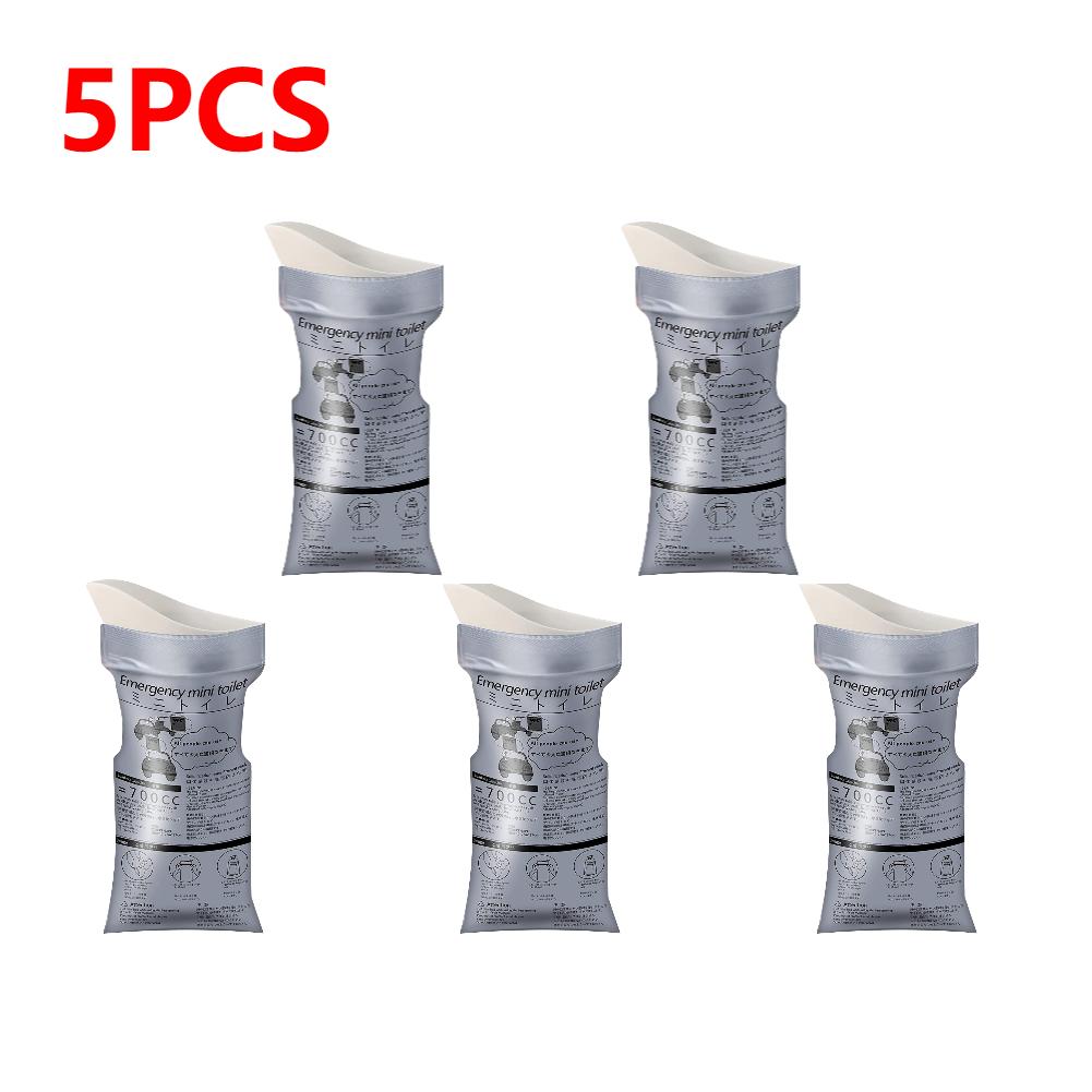 100-1PC Outdoor Emergency Urine Bags 600ml Disposable Travel Mobile Toilet Portable Urinal Bag for Female Baby Male Vomiting Bag