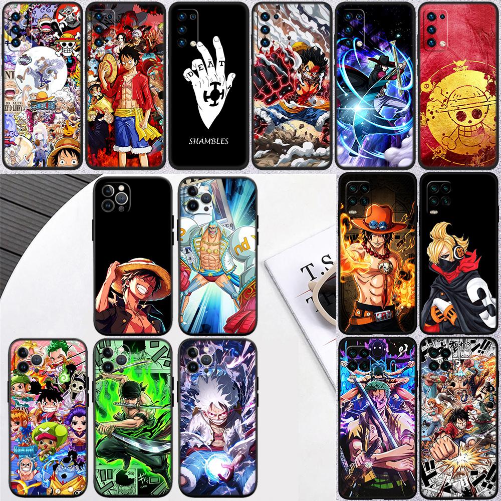 Capa de Celular de Alta Qualidade Anime One Piece para Redmi Note 13 14 Pro+ Plus A3 13X 13C 14S 14C