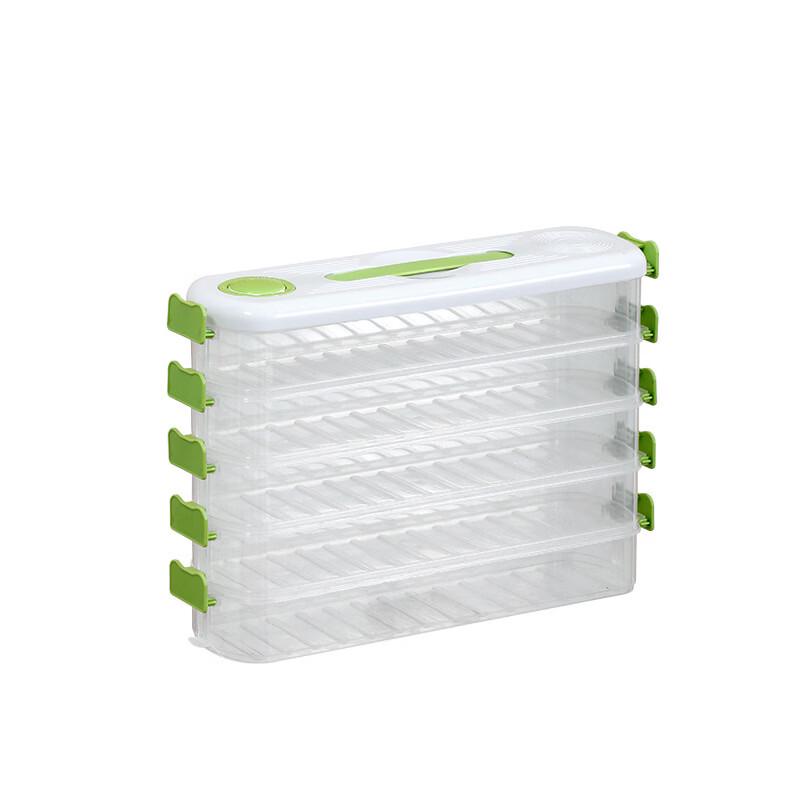 Stackable Multi-Layer Dumpling Freezer Storage Box