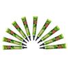 Neha Herbal Instant Dark Red Henna Mehndi Tattoo Paste ( 10 Tubes ) For Quick Body Art And Wedding Mehendi Design