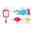 Shark Hunter Bath Play Toy Vs. 10p Set, Mixed Colors, Korean Popular Toys