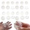 Blank 10X Noisy Ball Diy Kit Press Ball Skin For Children Adults Boys Girls Empty Press Ball Skin Containers With Lids