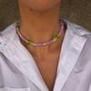 Sophisticated Freshwater Pearls Collar Necklace Adjustable Length Clavicle Chain Beaded Neckchain Ornament for Parties