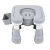 Portable Commode Chair Bedside Potty Shower Chair Non Slip Bedside Toilet for Bathing and Squat Toilet