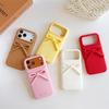 3D Bow Anti-Fall Silicone Phone Case, Compatible with iPhone 14/13/12/11/10 PROMAX