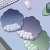 Mouse Pad Cloud Gradient Keyboard Hand Silicone Hand Pad Notebook Desktop Office Anti-skid Pad