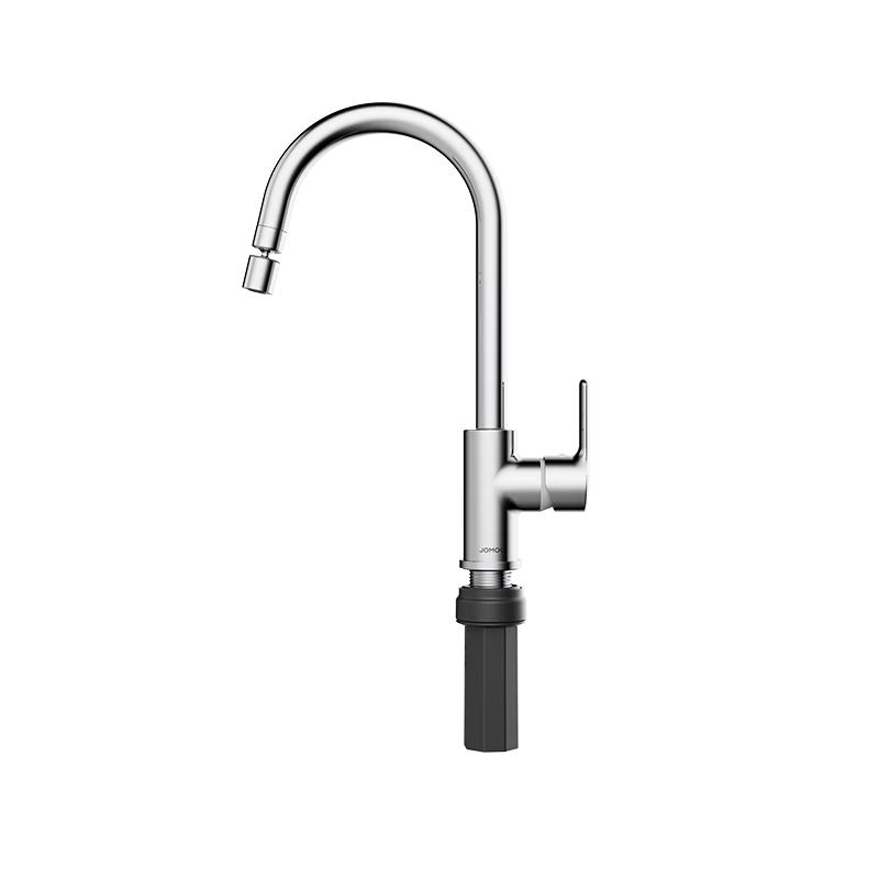 

JOMOO Gooseneck Kitchen Faucet with Dual Spray & Aerator