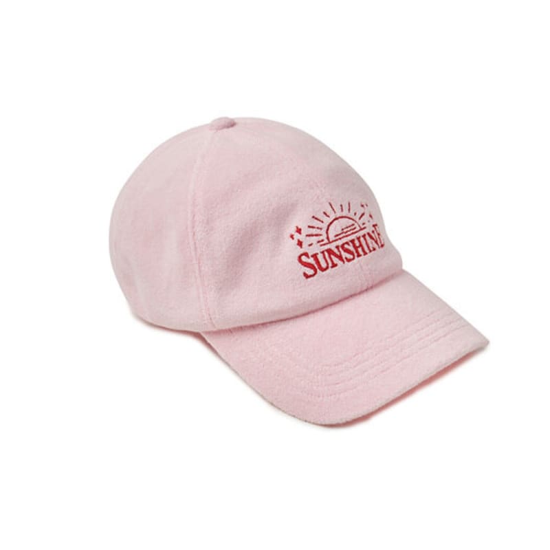 SOMETHINGGOOD SUNSHINE Terry Ball Cap - PINK