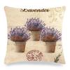 Vintage Poster Lavender Print Collection Polyester Pillowcase Pillowcase Pillowcase Home Decor Lathe Bedding
